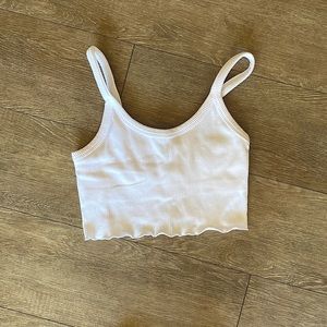 Forever 21 White tank top size small